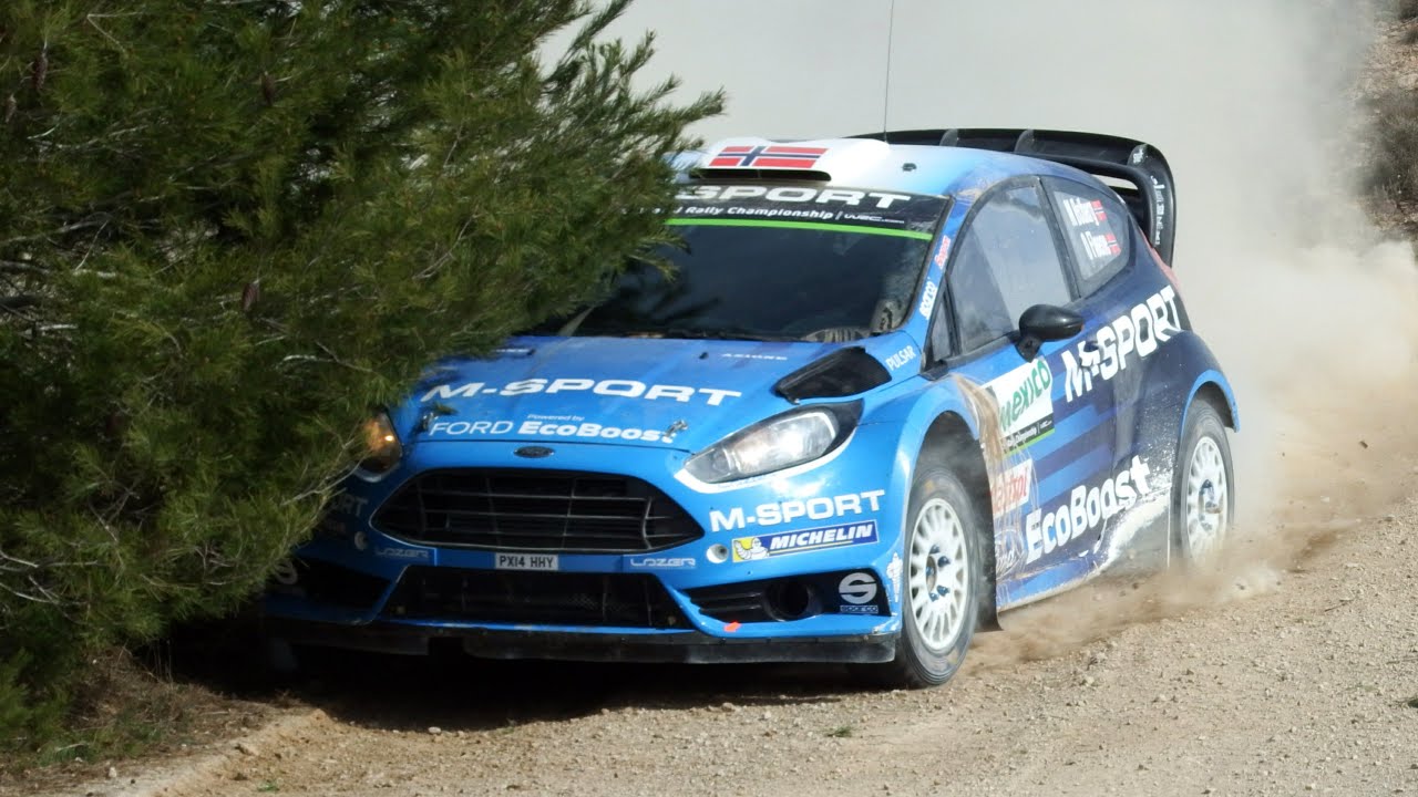 Mads Ostberg AMAZING Test | Ford Fiesta WRC | pre Rally Mexico 2016