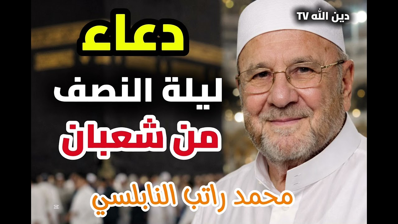 دعاء ليلة النصف من شعبان محمد راتب النابلسي |#قصص #قرآن  #قرآن_كريم #الرزق #محمد_راتب_النابلسي  