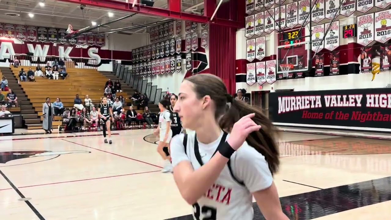 ‘26 MV v Vista Murrieta #basketball #highlights #girlsbasketball #ballislife #girlssports 