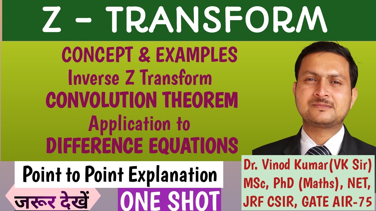 z transform engineering mathematics | Z Transform ONE SHOT | Maths-3 | vkmpoint