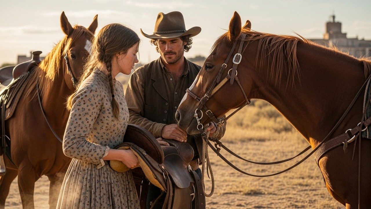 Her Horse Died And She Couldn't Afford Another, Cowboy Led His Spare To Her And Said 