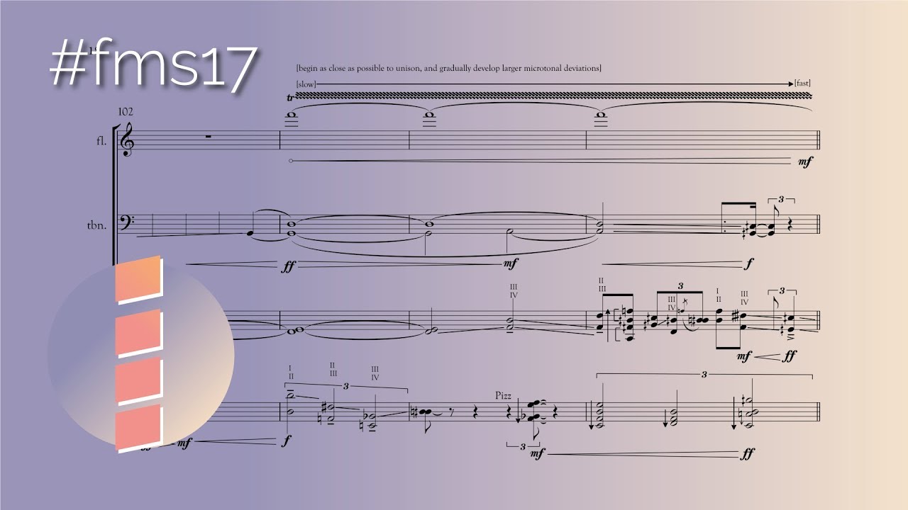 Nicholas Deyoe — Finally, the cylindrical voids tapping along [w/ score]