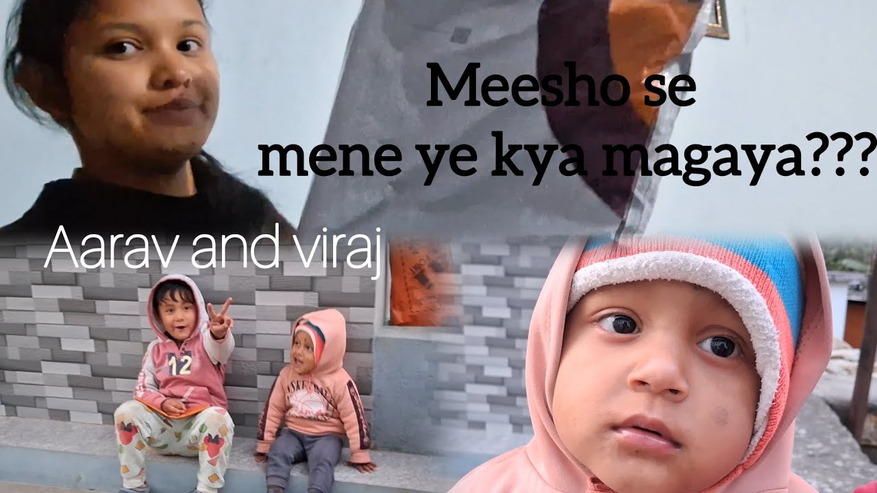 Meesho se ye kya maga liya....???? Viraj or aarav ki msti🥰