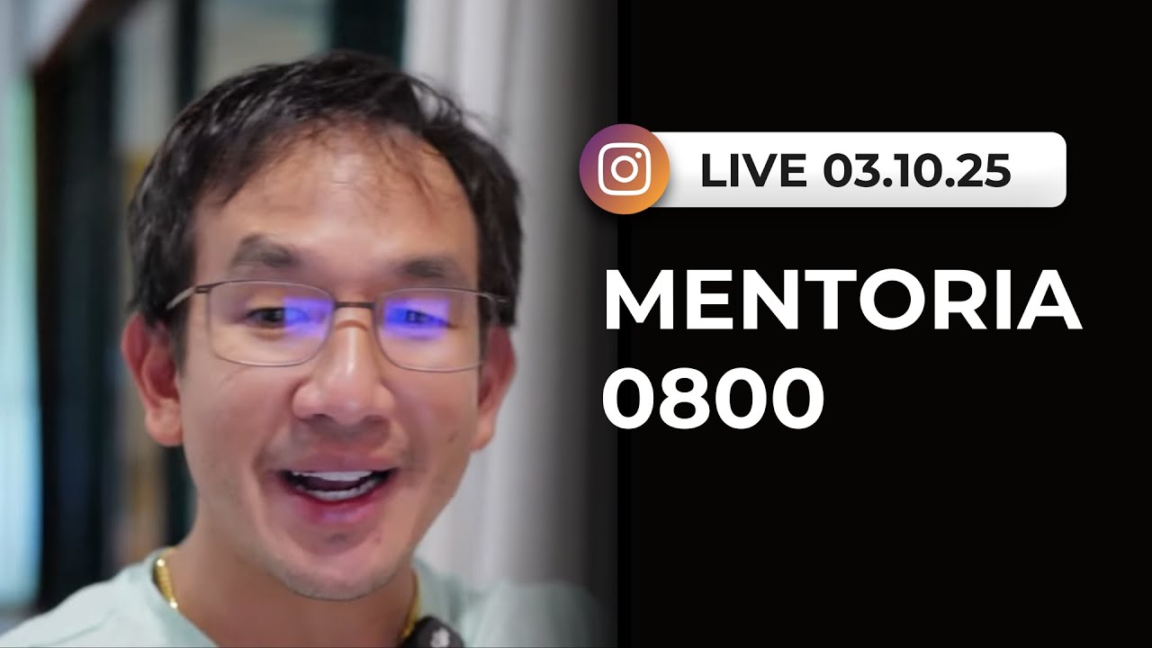 Live - 03.10.2025 - Mentoria 0800!