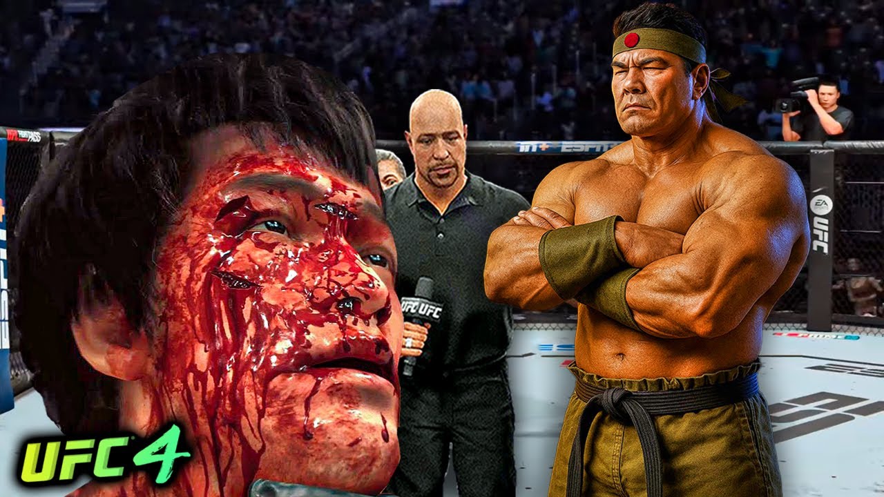 Реванш между Коммандос Сенсеем и Брюсом Ли (EA Sports UFC 4)