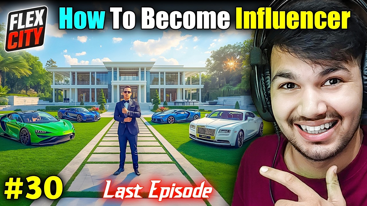How You Can Become Influencer || Flex City Gameplay In Hindi