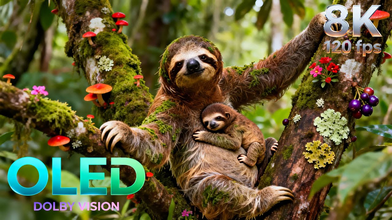 Incredible Wildlife on Earth 🦁 | 16K HDR 240fps Dolby Vision