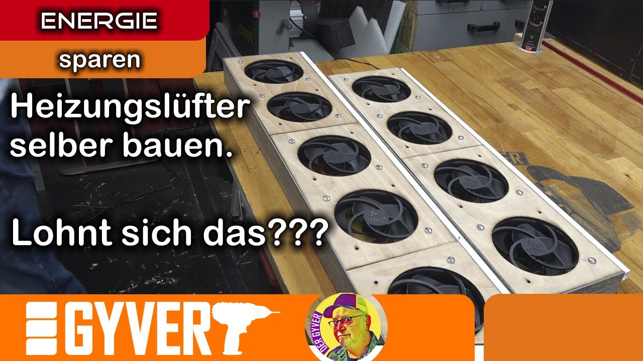 Ein Ventilator für den Heizkörper???