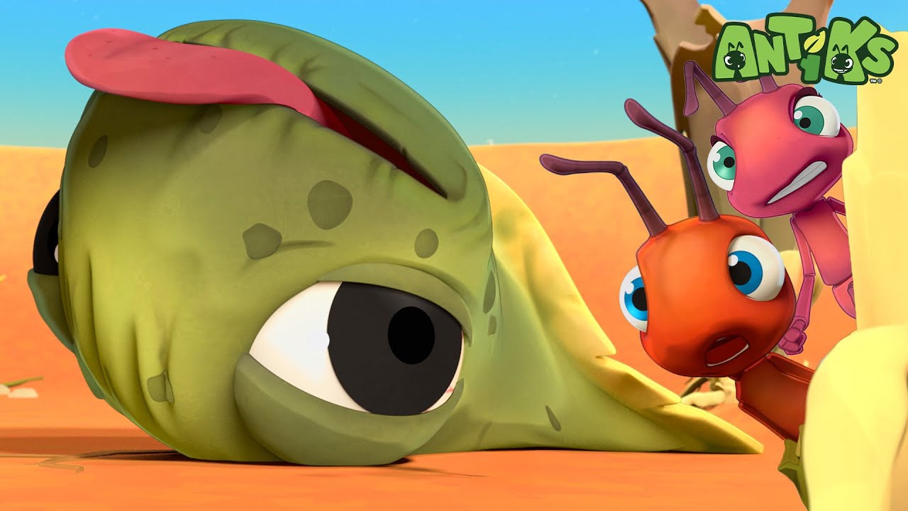Saving the Baby Tadpole! | Antiks 🐜 | Funny Cartoons for Kids