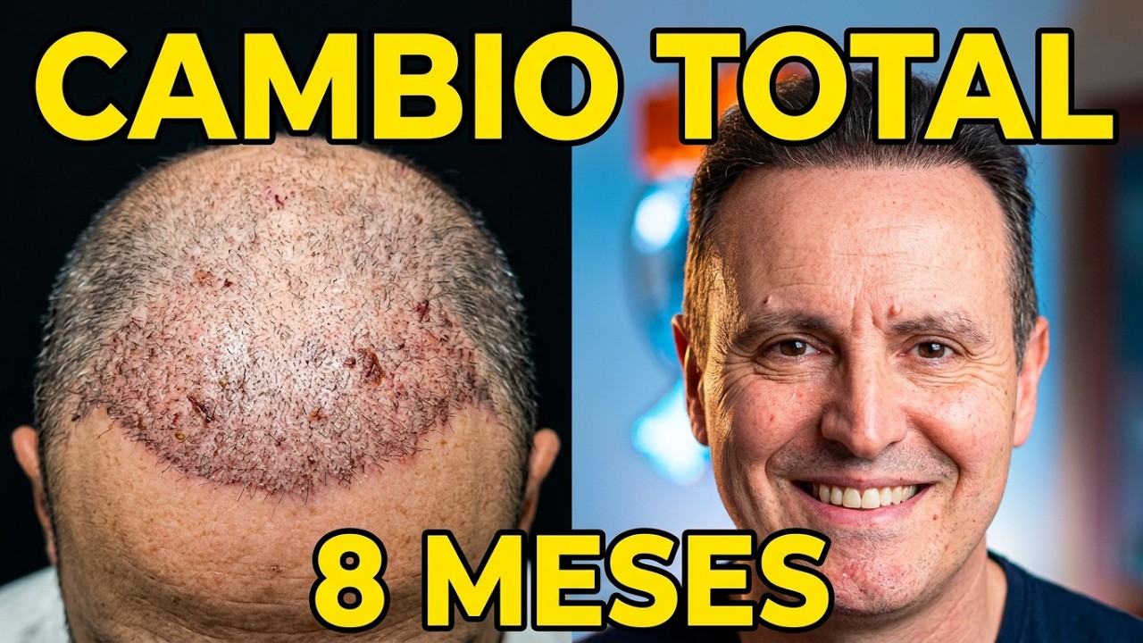 Injerto Capilar EVOLUCIÓN 8 MESES!!!