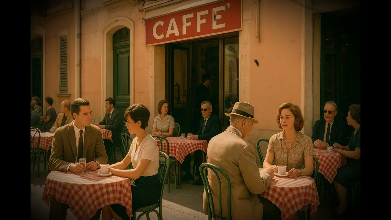 Italian Cafe Vibes – 1 Hour of Relaxing 60s Italian Music ☕🎶