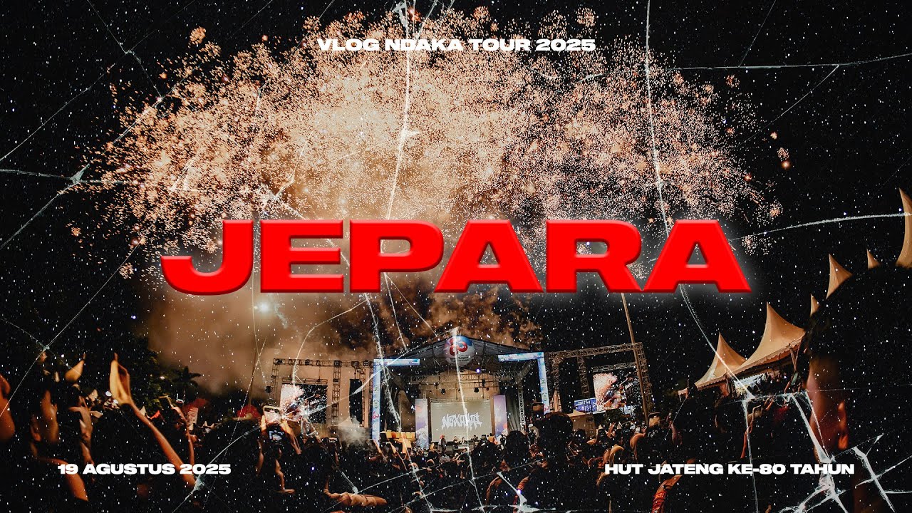 VLOG HUT JATENG KE-80 TAHUN - NDX AKA TOUR 2025