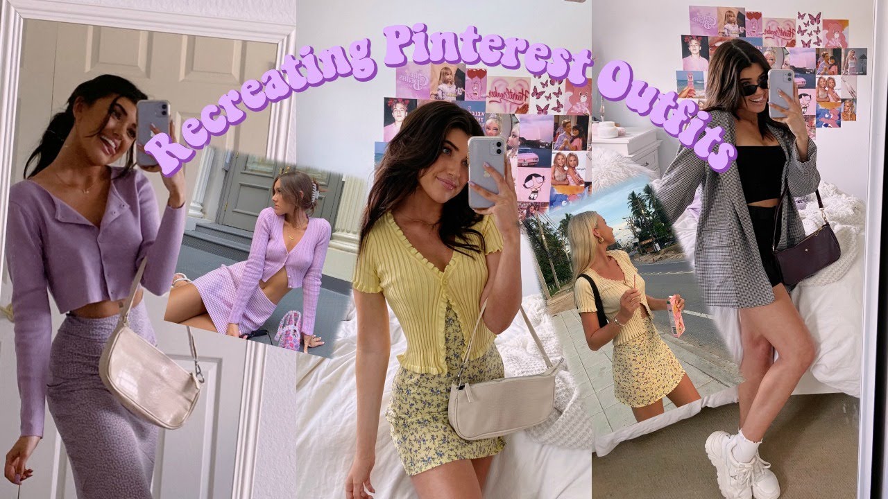 RECREATING 5 TRENDY PINTEREST OUTFITS