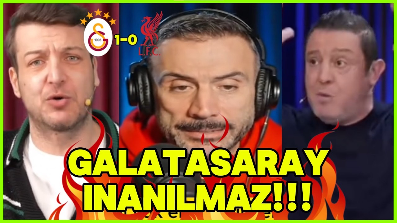 Galatasaray Liverpool Maç Sonu Yorumları!!!🤯🔥(Türk Yorumcular)