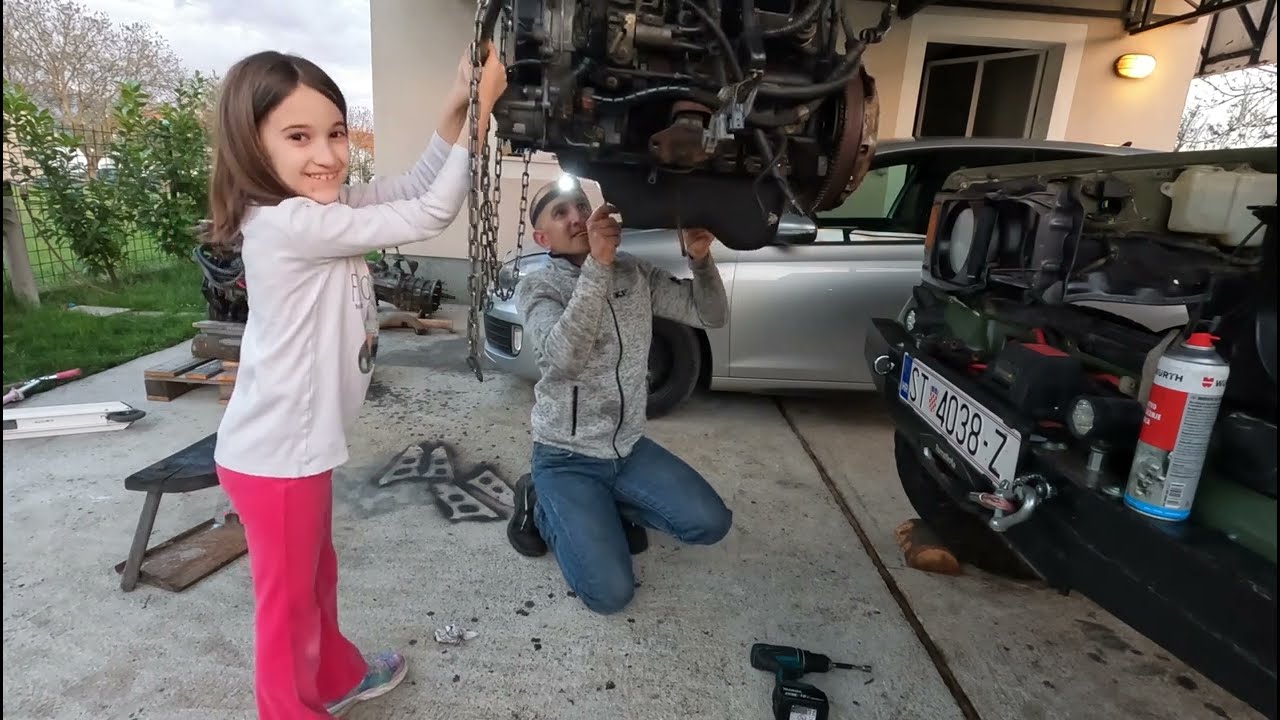 Toyota lj70 1kz-t swap-DIY