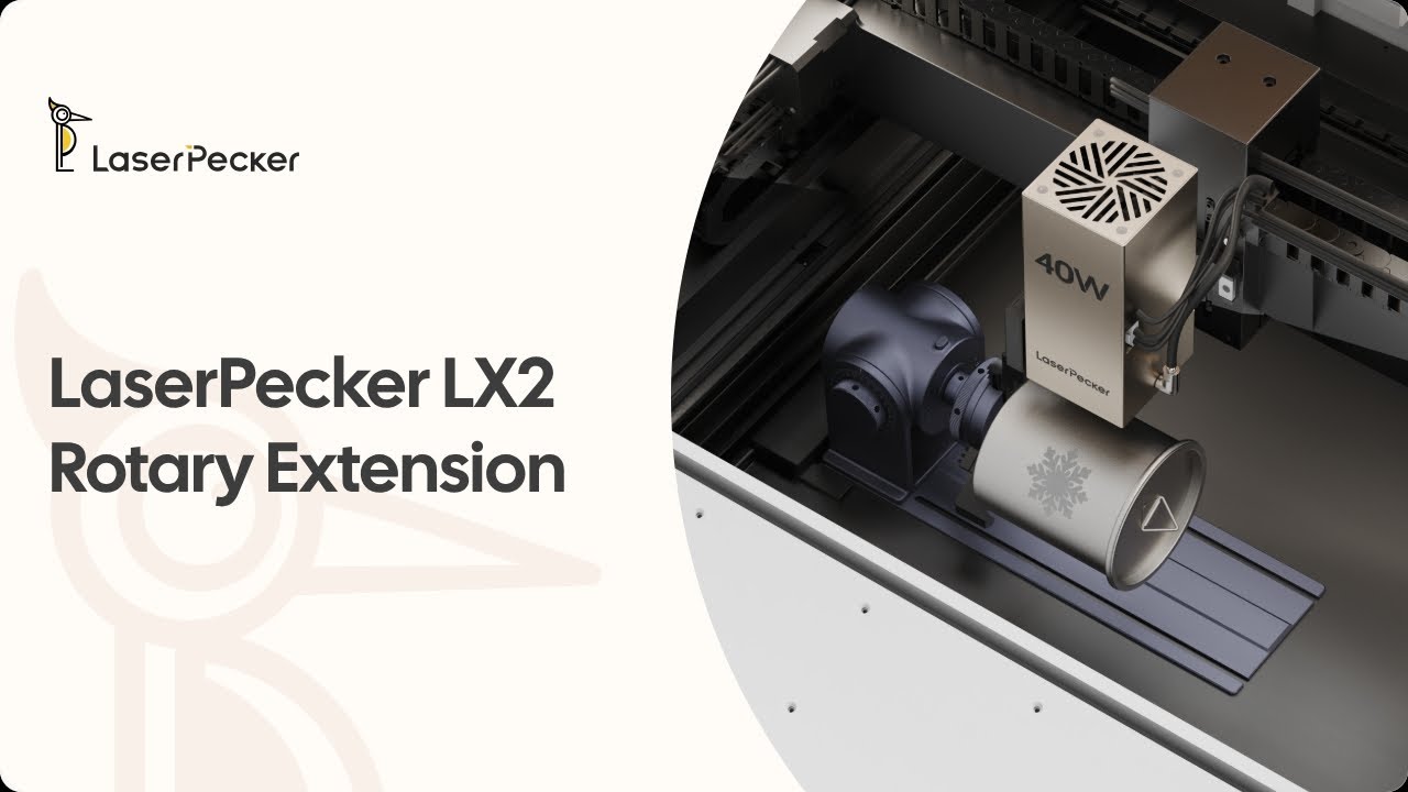 Руководство пользователя поворотного удлинителя LaserPecker LX2