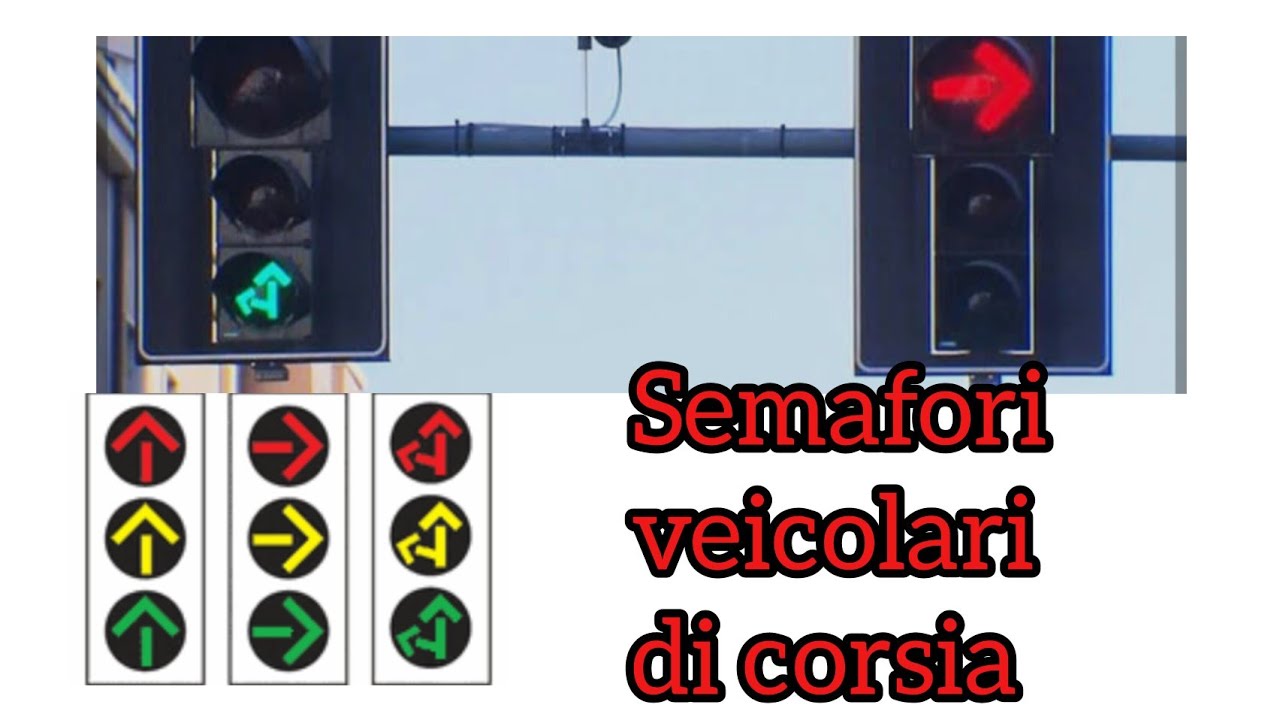 Semafori veicolari di corsiaالدرس 7الاشارات الضوئية