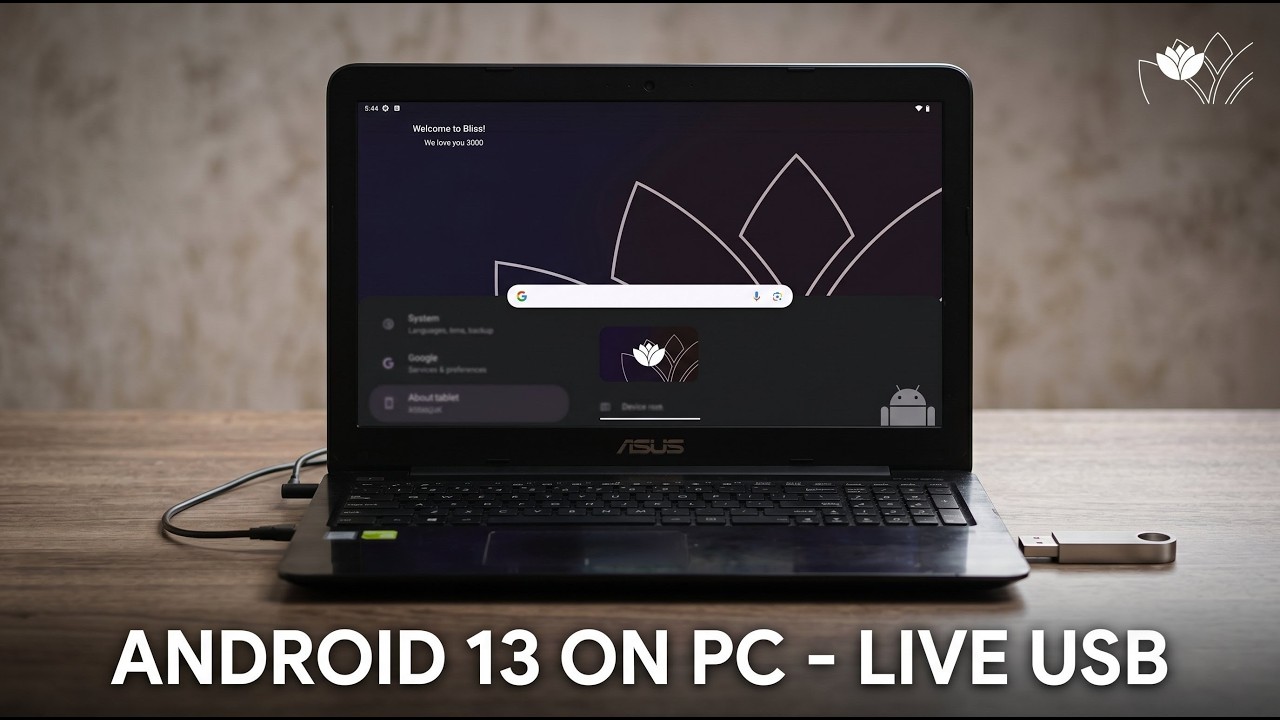 ⚡ How to Run Android OS on PC in 2026 | BlissOS Live USB 📱➡️💻