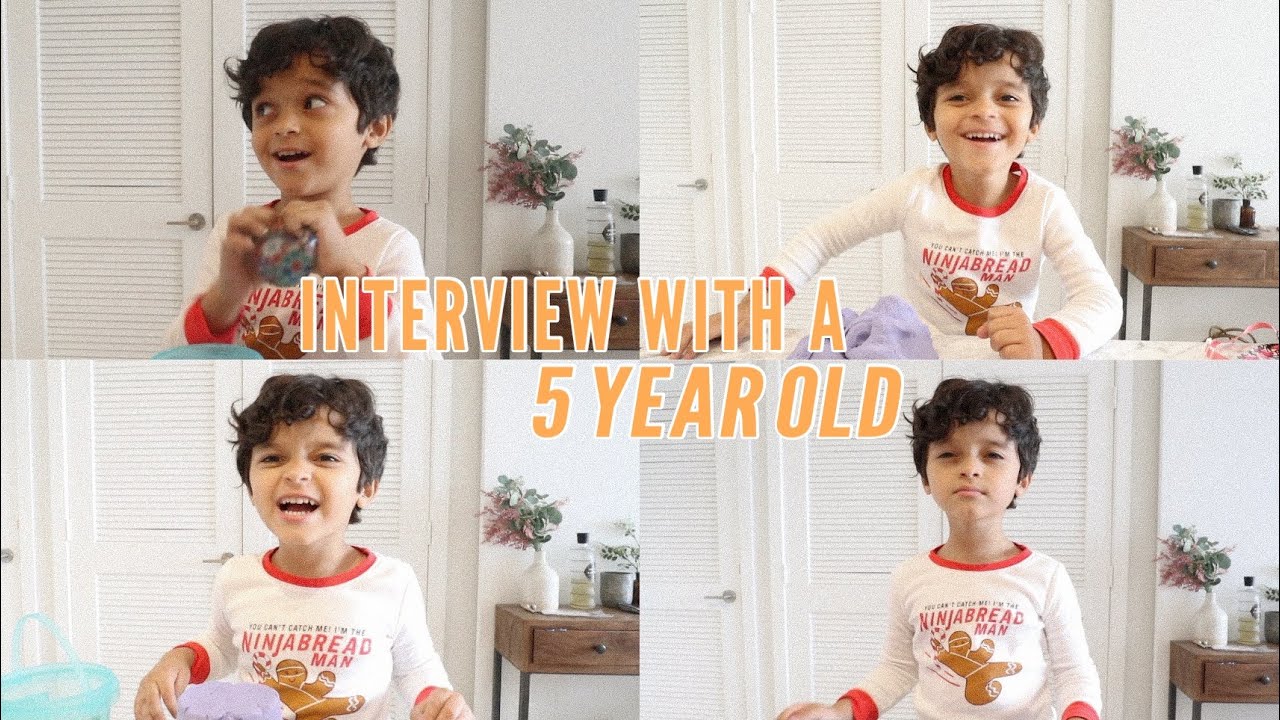 INTERVIEW WITH A 5 YEAR OLD!!!