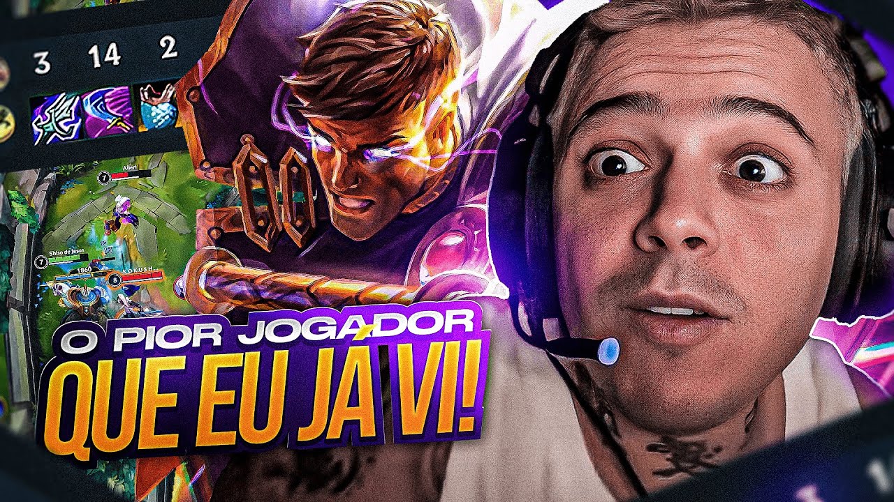 O JOGADOR MAIS INSANAMENTE RUIM QUE EU VI