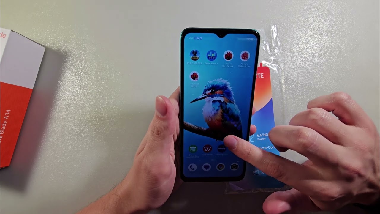 Review ZTE Blade A34 {camera,gaming,speed}