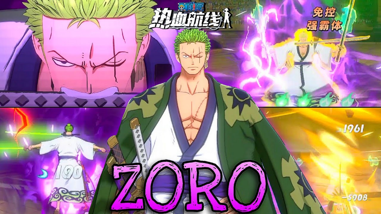 ONE HIT CHEAT?🗿ZOROJURO PVP 1VS3 | One Piece Fighting Path
