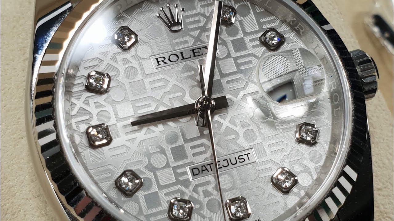 Rolex 116234 Datejust 36mm Diamond dial to die for