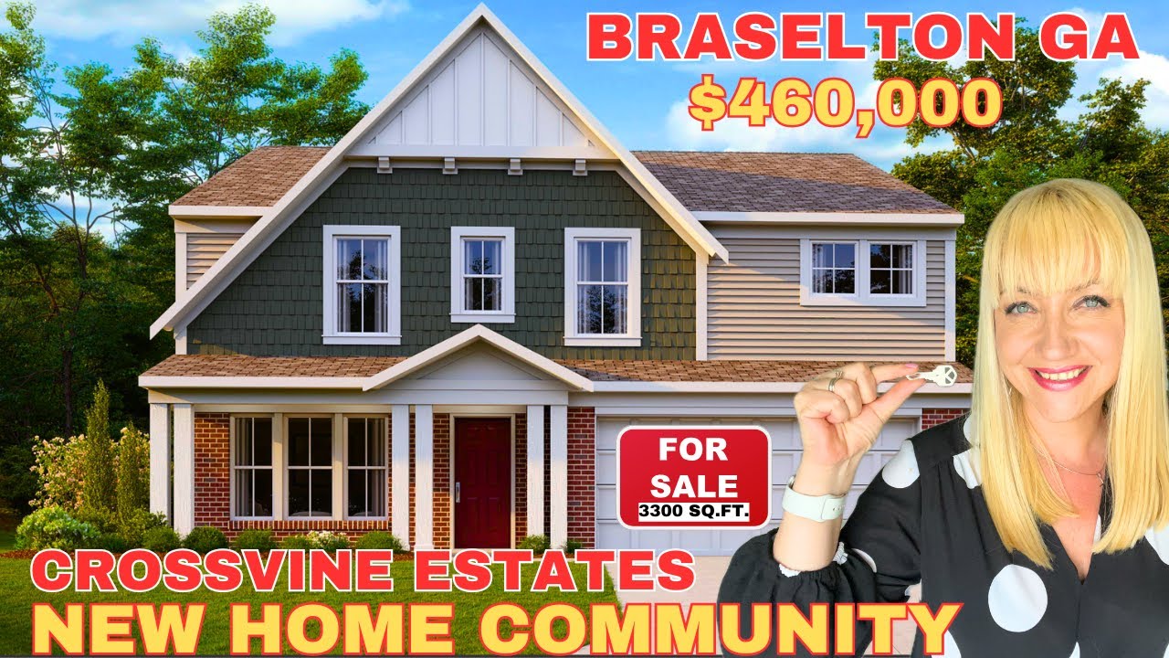 Homes for sale in Braselton GA in Crossvine Estates by Fischer Homes| New construction homes in Ga.