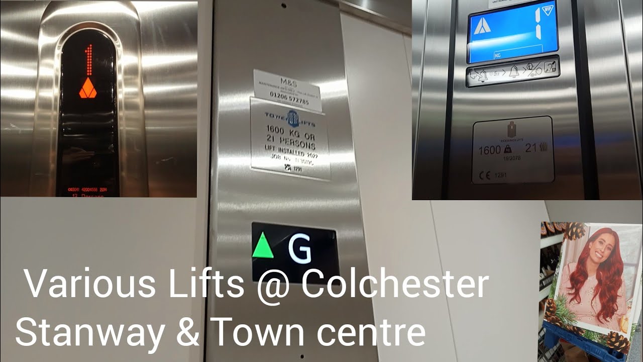 Various Lifts @ Colchester, (Stanway & Town centre)