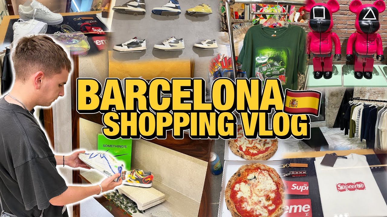 KRASSE GRAILS 😍🛒 | Barcelona Shopping Vlog 🛍️ | Senad