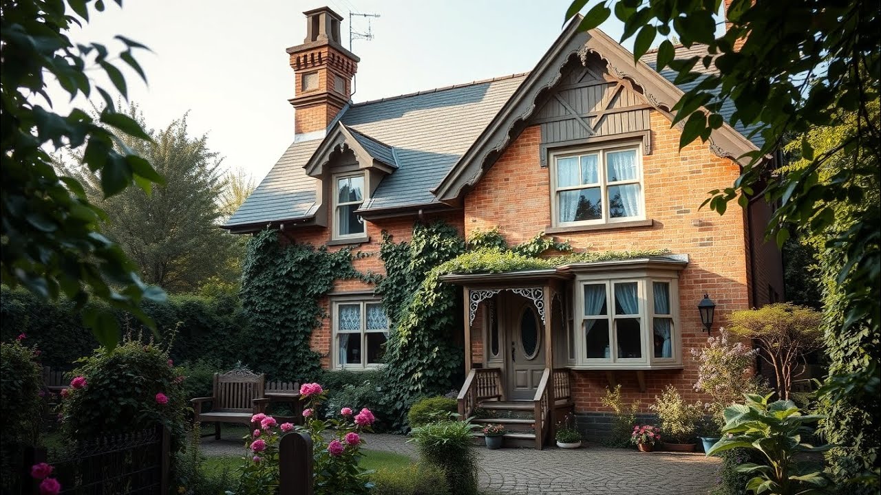 Inside a Dreamy Victorian Cottage 🌿 Vintage Interior Design & Cozy English Countryside Ambience