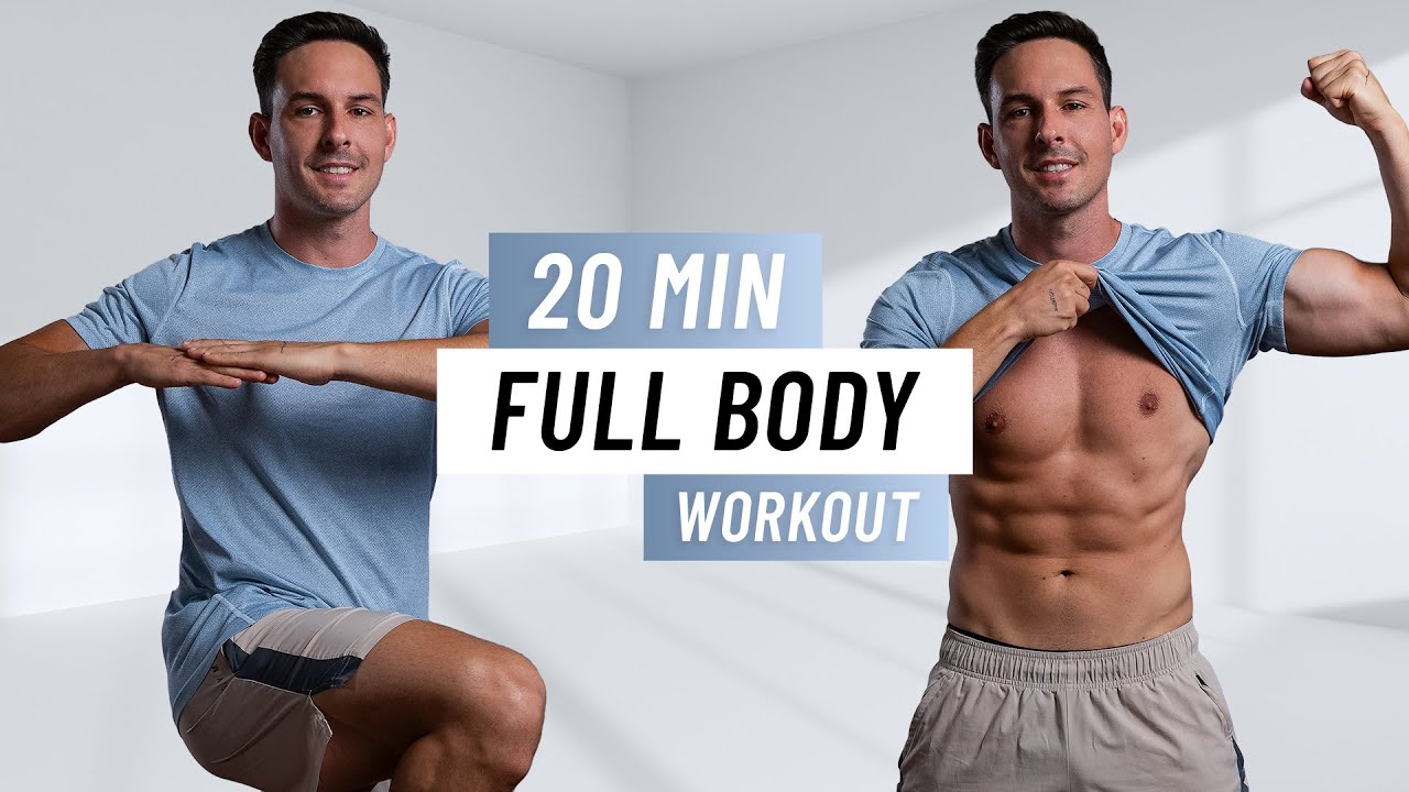 20 Min Full Body Home Workout (No Equipment)