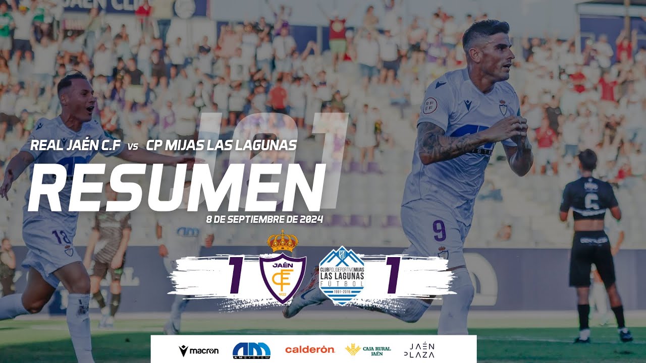 RESUMEN | J1 Real Jaén CF 1 - 1 CP Mijas Las Lagunas