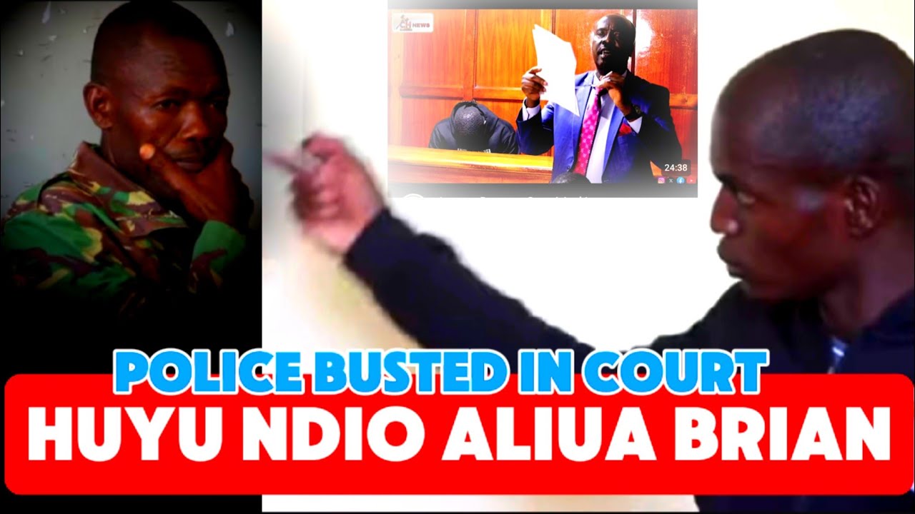 HUYU POLICE NDIO ALIUA BRIAN; ANGRY WITNESS IN COURT SPEAKS THE TRUTH FEARLESSLY!!