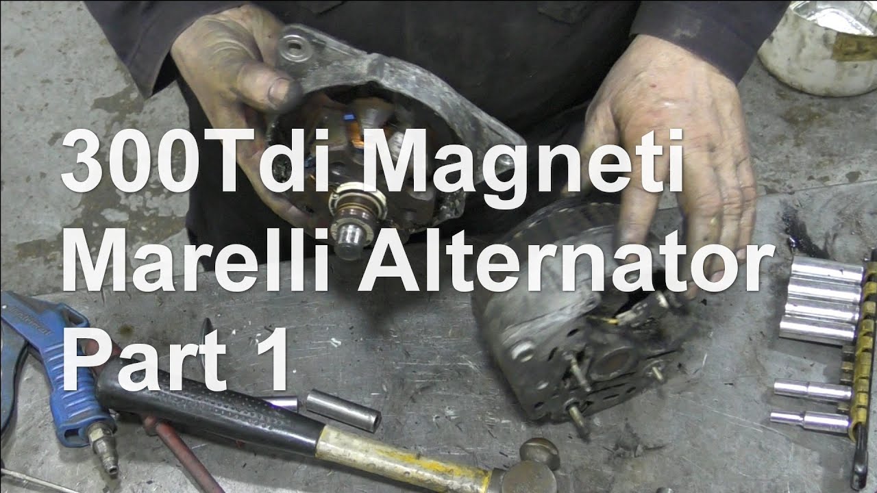 300Tdi Magneti Marelli Alternator Part 1