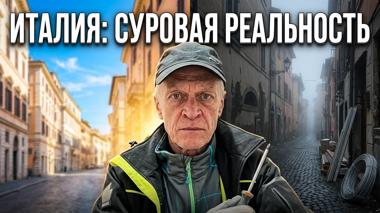 Италия идёт на дно. Ни работать, ни жить не хочется!