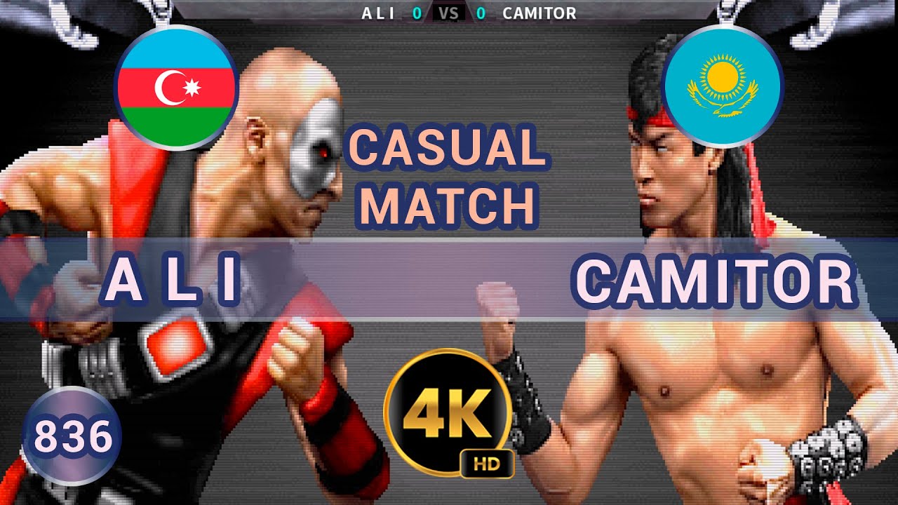 UMK3 - 🇦🇿 A L I vs CAMITOR 🇰🇿  CASUALS / 4K 60 FPS #umk3 #ultimatemortalkombat3 #t99h #fightcade