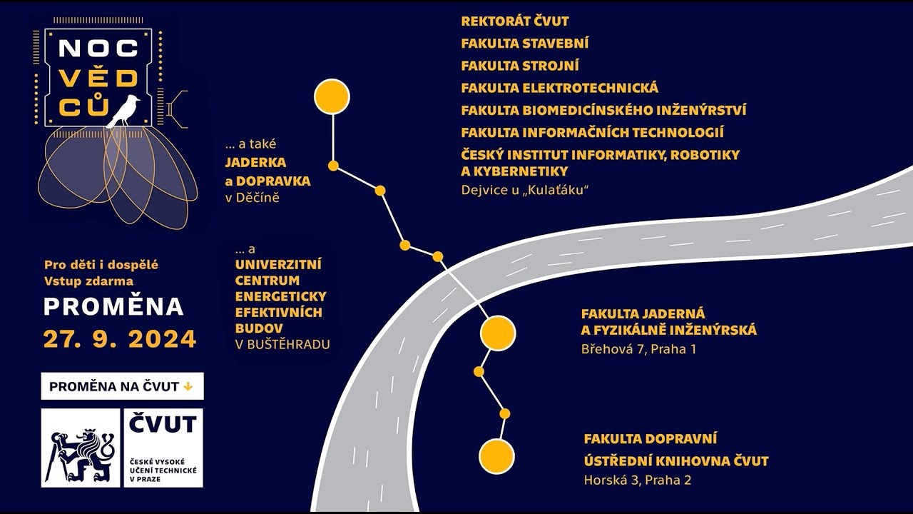 Noc vědců na ČVUT 2024
