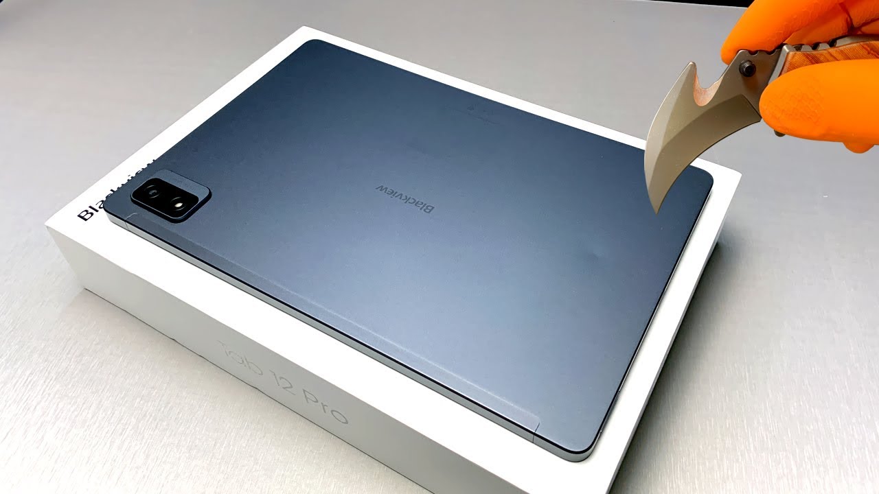 Blackview Tab 12 Pro - Best Gaming Tablet 2023 (8GB + 6GB RAM | 128GB ROM) Unboxing and Test - ASMR