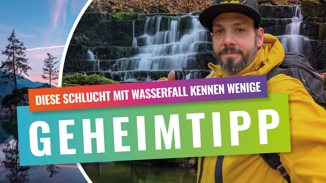 🤫 Absoluter Geheimtipp im Landkreis Esslingen - Diese Schlucht mit Wasserfall kennen wenige 🔥
