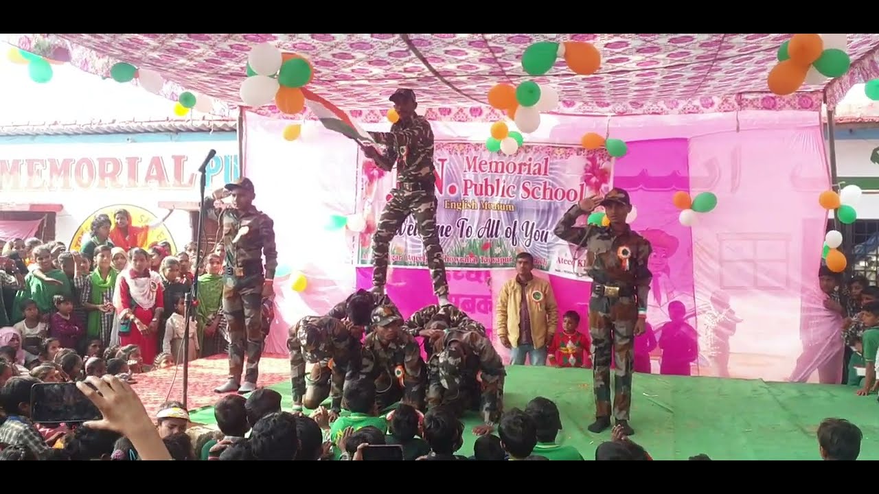 j n Memorial Public School.26 January program. Jalwa Tera Jalwa Jalwa..#26january #program #school