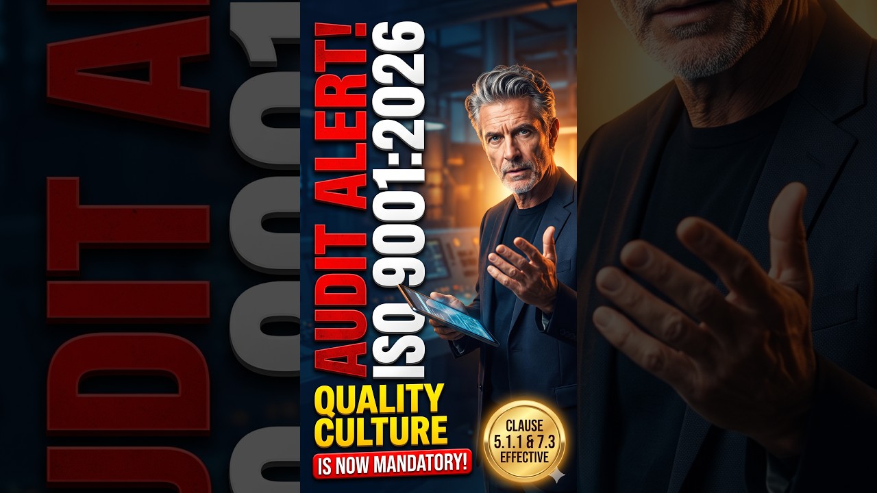 How to avoid audit failure - ISO 9001:2026 Quality Culture & Ethics:  #ISO9001 #ISO  #Audit #quality