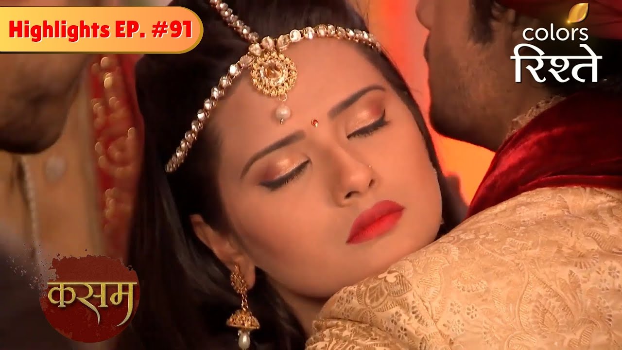 Rishi finally elopes with unconscious Tanu | Kasam | Highlights | Episode 91 | Colors Rishtey