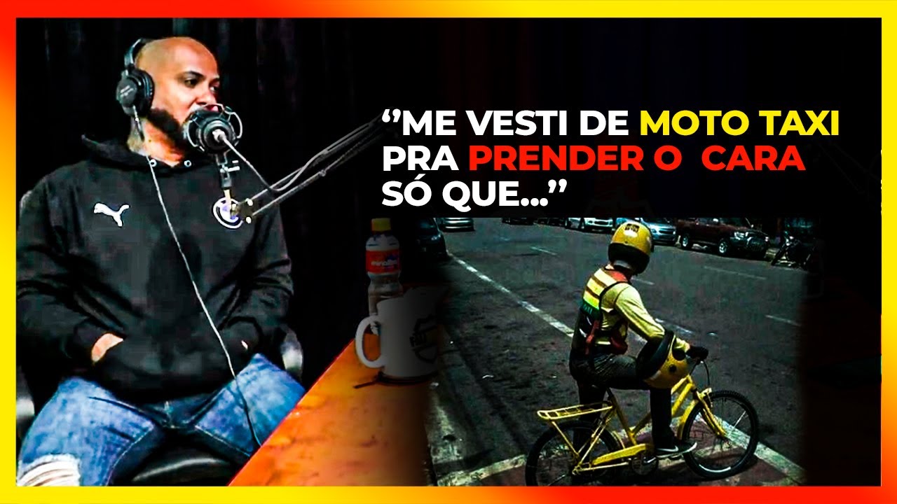 ''PRENDI O CARA VESTIDO DE MOTO TAXI'' - RODRIGO NAVAL