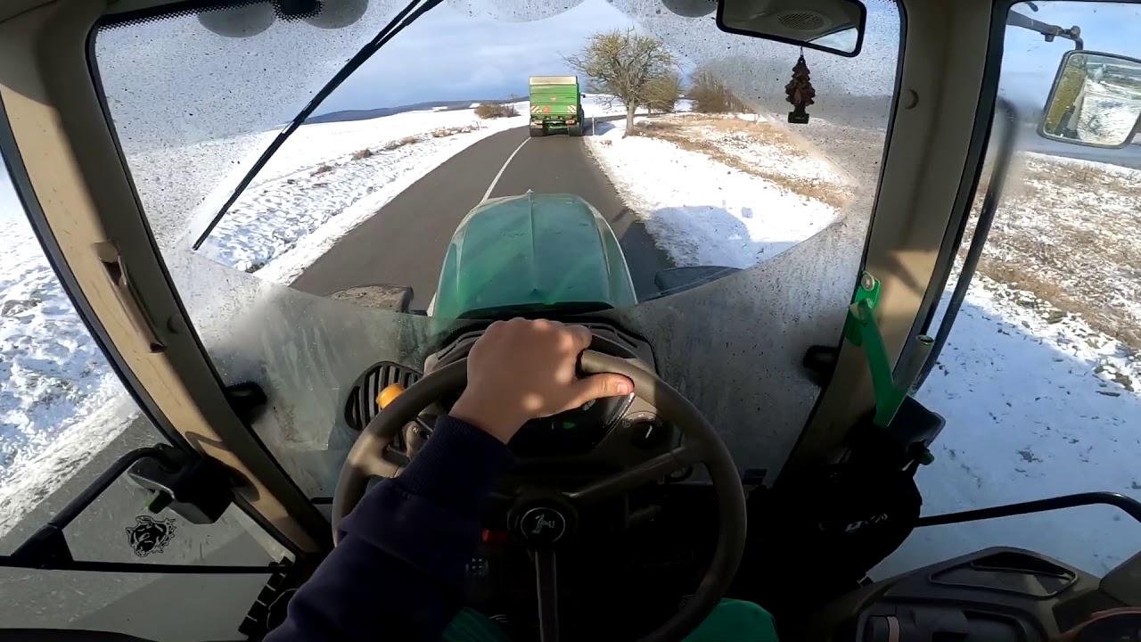 Transport - John Deere 6830 Premium | Strom TC21000 | POV/Drive View