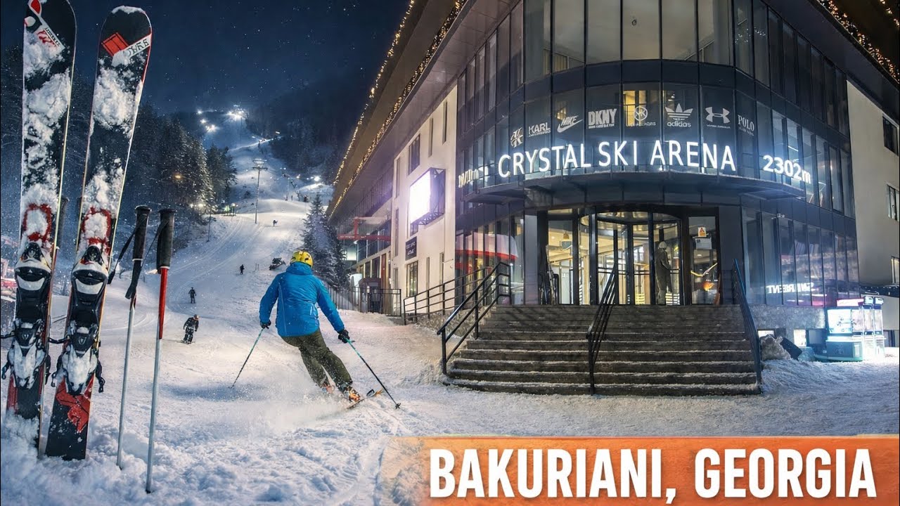 Первый раз в Бакуриани? Вот как выглядит подъёмник и трасса