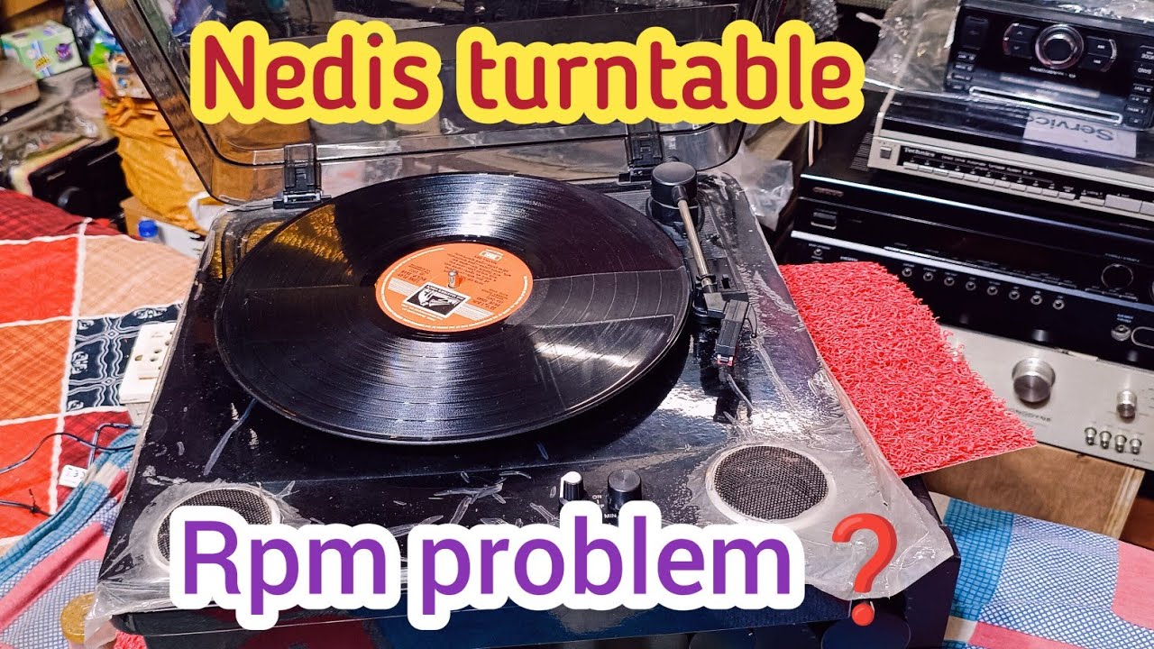 ✅How to solve Nedis turntable RPM problem with modify speech control. #turntable #nedis