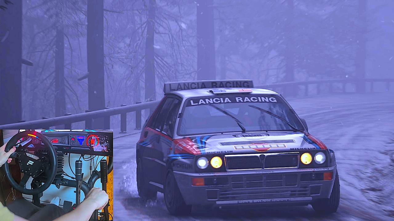 Asseto Corsa Rally 0.3 Dynamic Weather is a MASTERPIECE / Lancia Delta Integrale / 2K 60FPS
