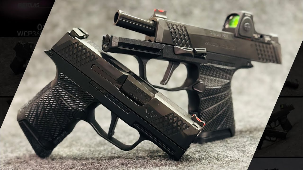 La Pistola Sig Sauer Modificada por Wilson Combat WCP365