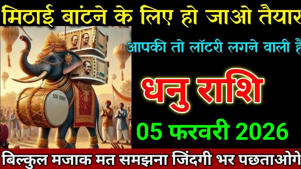 धनु राशि 30 जनवरी 2026 मिठाई बांटने के लिए हो जाओ तैयार बड़ी खुशखबरी। Dhanu Rashi 